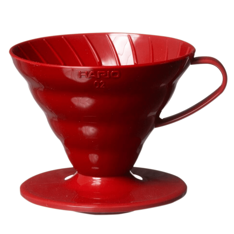 Воронка Hario V60 02 / красный пластик