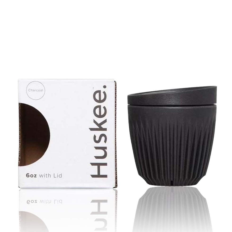 Посуда Huskee - Чашка+крышка 180 мл черн. — купить в интернет-магазине  Torrefacto